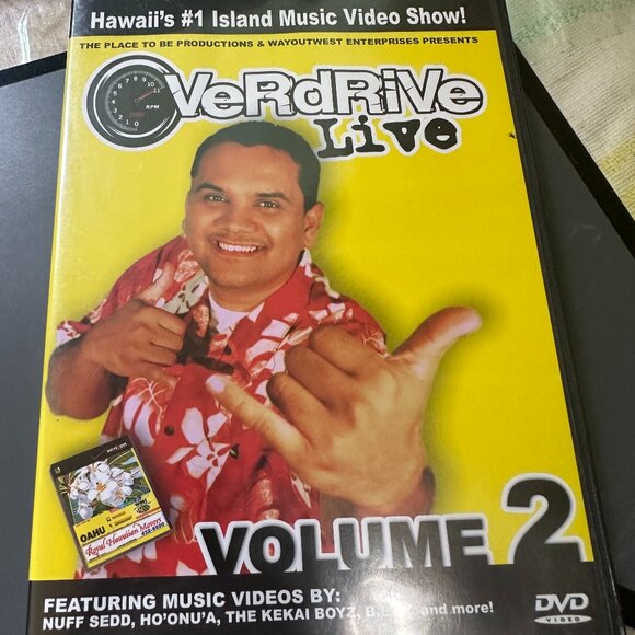 The Place to Be Productions Other - Overdrive Live Volume 2 Hawaii Music DVD Opihi Pickers Kalaeloa Koauka Kekai Boy
